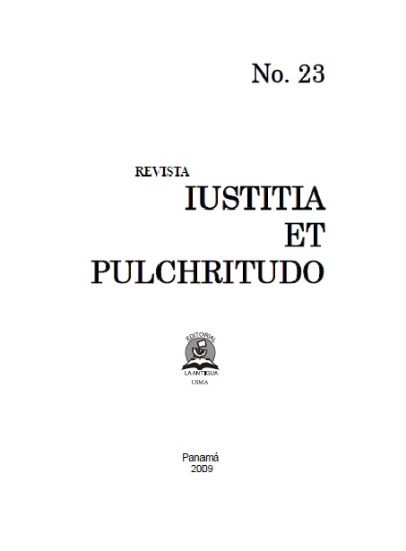 Carátula de Iustitia et Pulchritudo